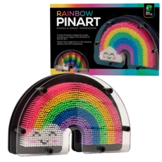 Rainbow Shaped Pin Art
